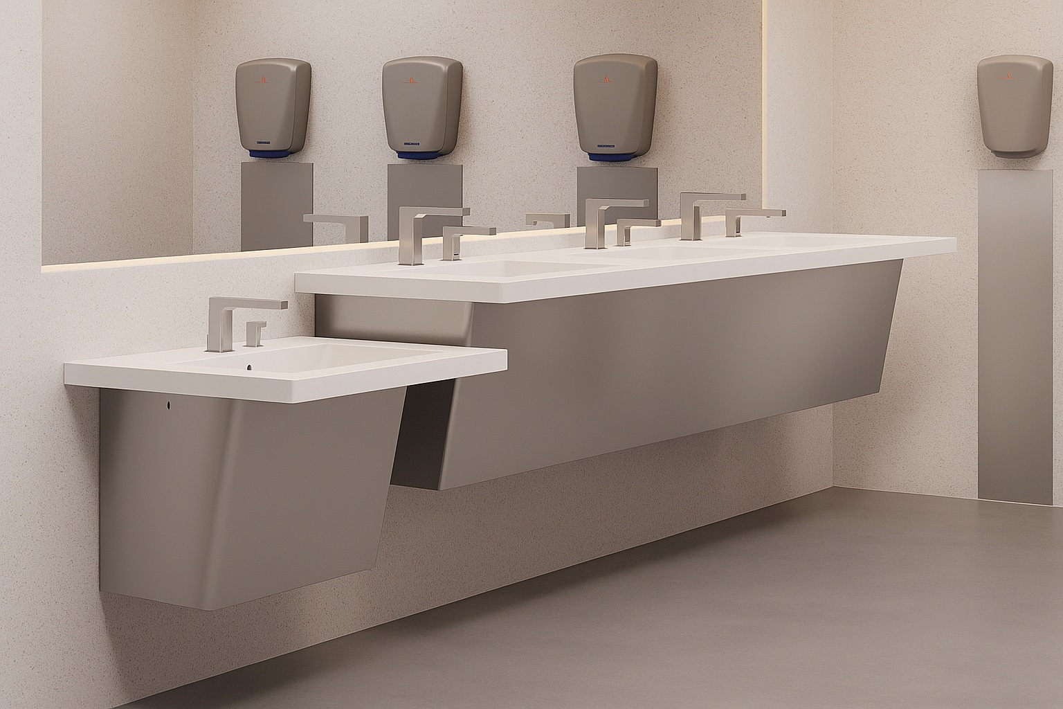 Airport smart fixtures